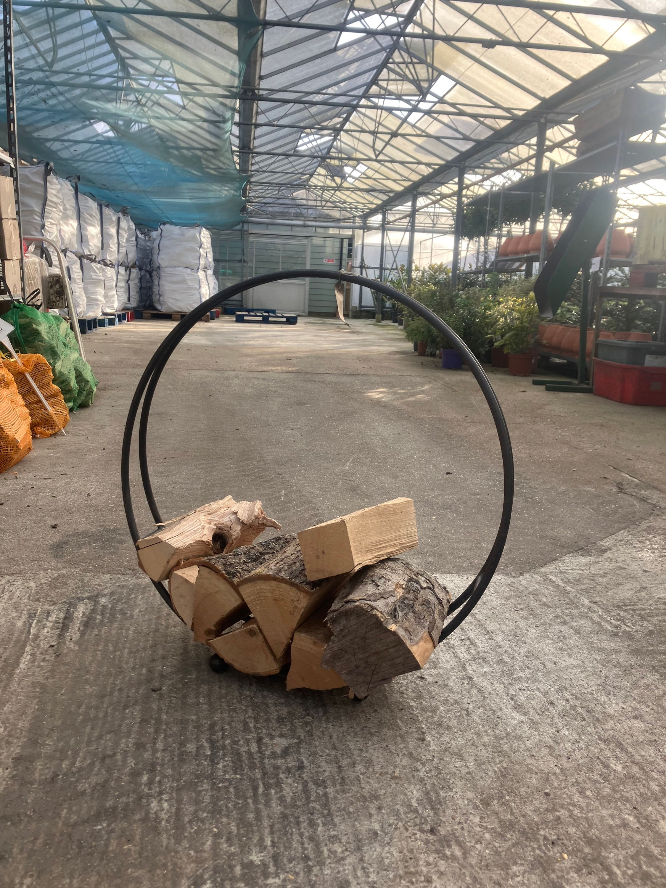 Large - firewood holder