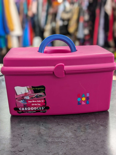 1990's Awesome Mini Caboodle Hot Pink 2720 USA Made | Pack'd House