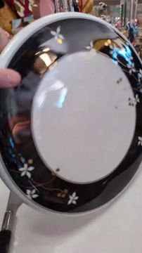 Thumbnail: Mikasa Night Blossoms FX010 248 Japan Made Cheese Set Plate Knife