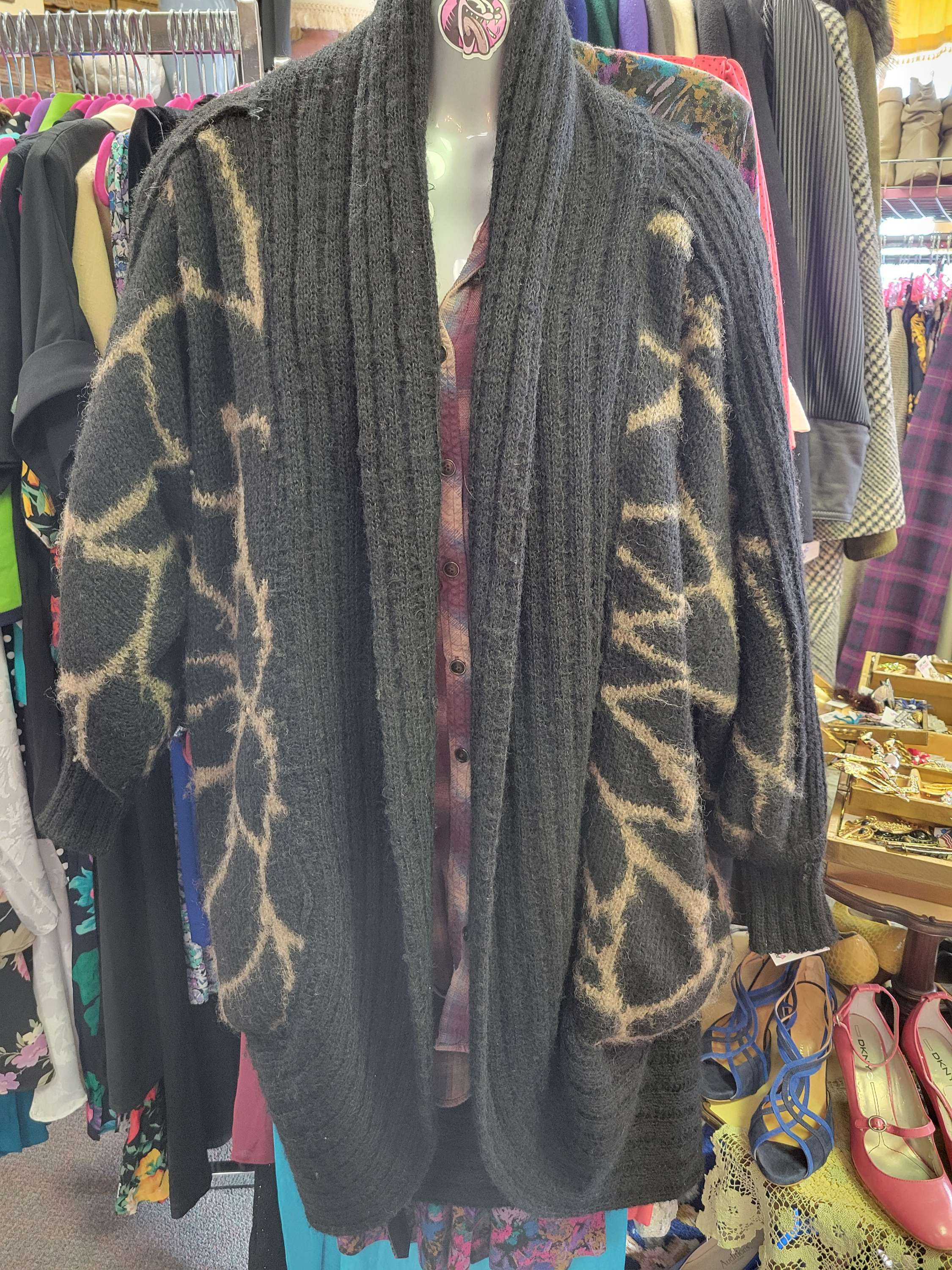 Oversized sweater-jacket - Vintage