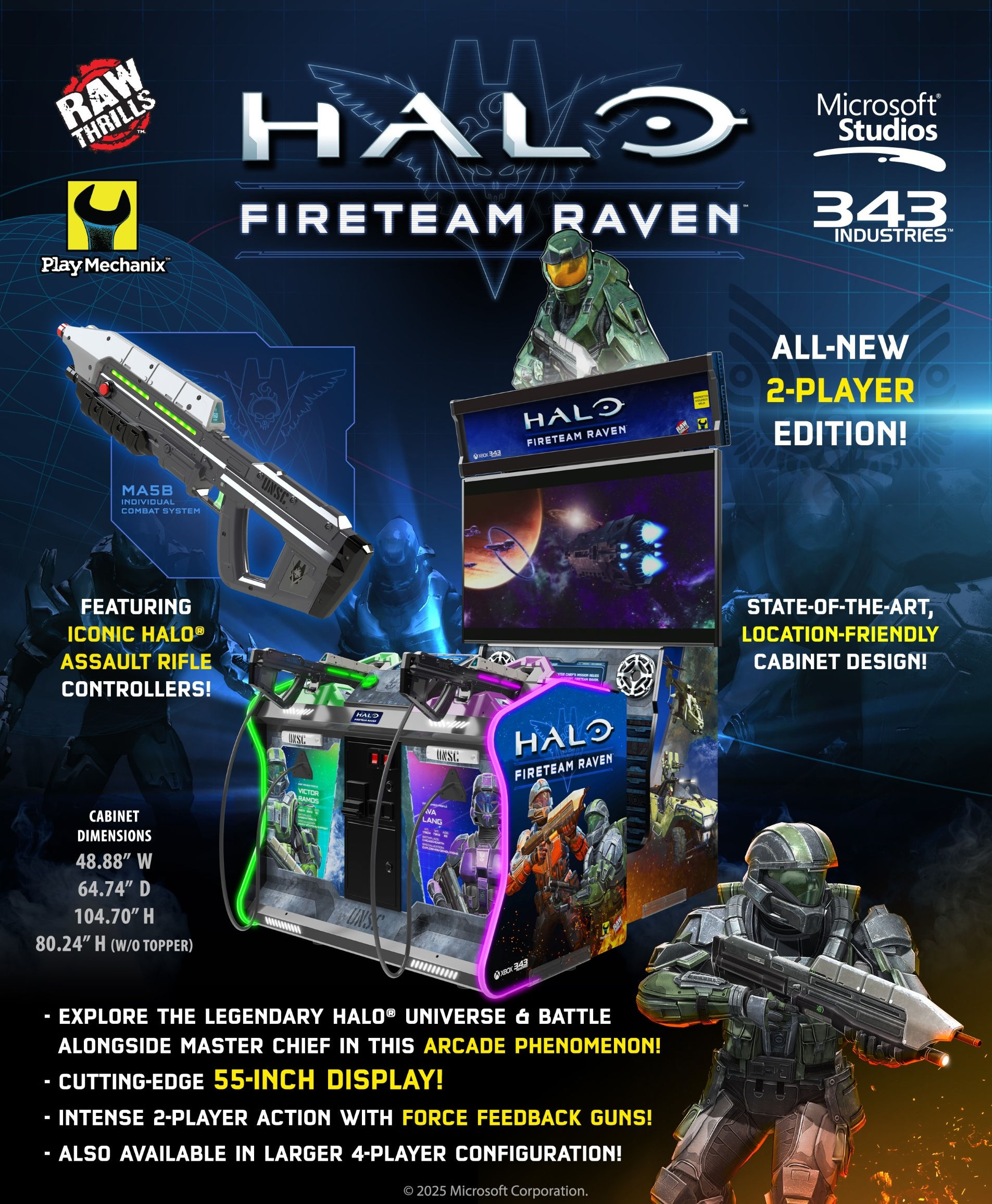 Halo: Fireteam Raven - 2 Player Edition Arcade