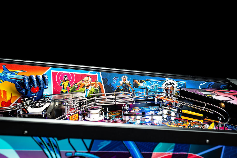Thumbnail: The Uncanny X-Men Pinball Interior Art Blades