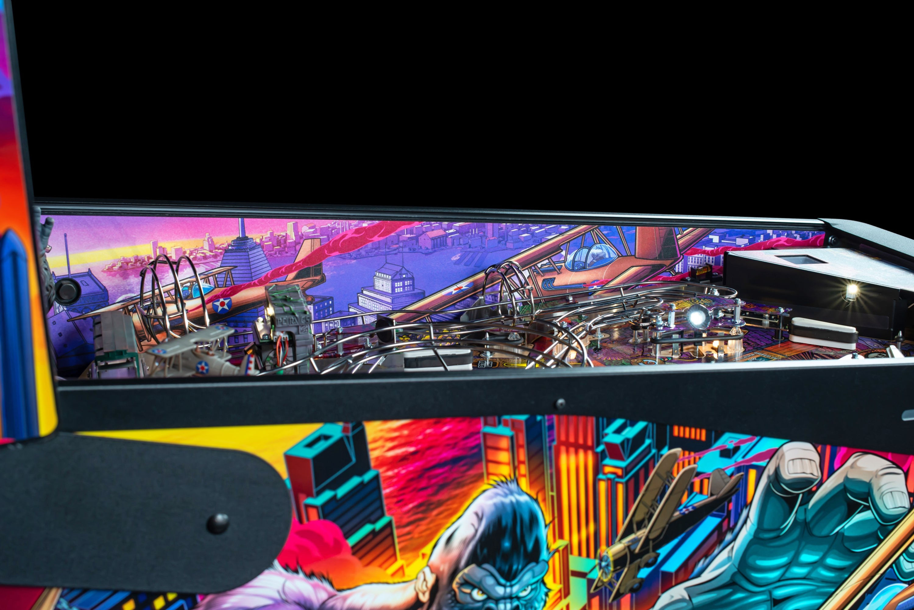 King Kong Pinball Interior Art Blades