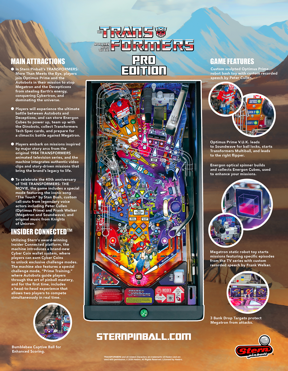 Thumbnail: Transformers Pro Edition Pinball Machine