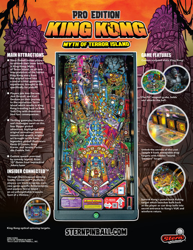 King Kong Pinball - Pro Edition | Flip N Out Pinball