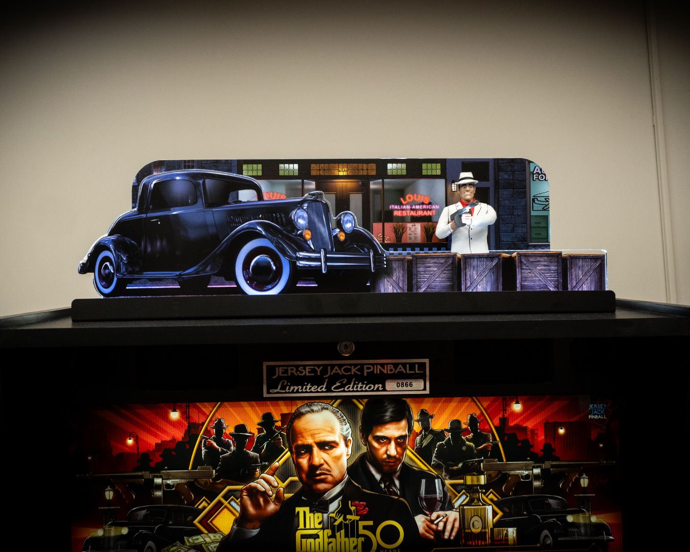 The Godfather Motorized Gangster Interactive Topper