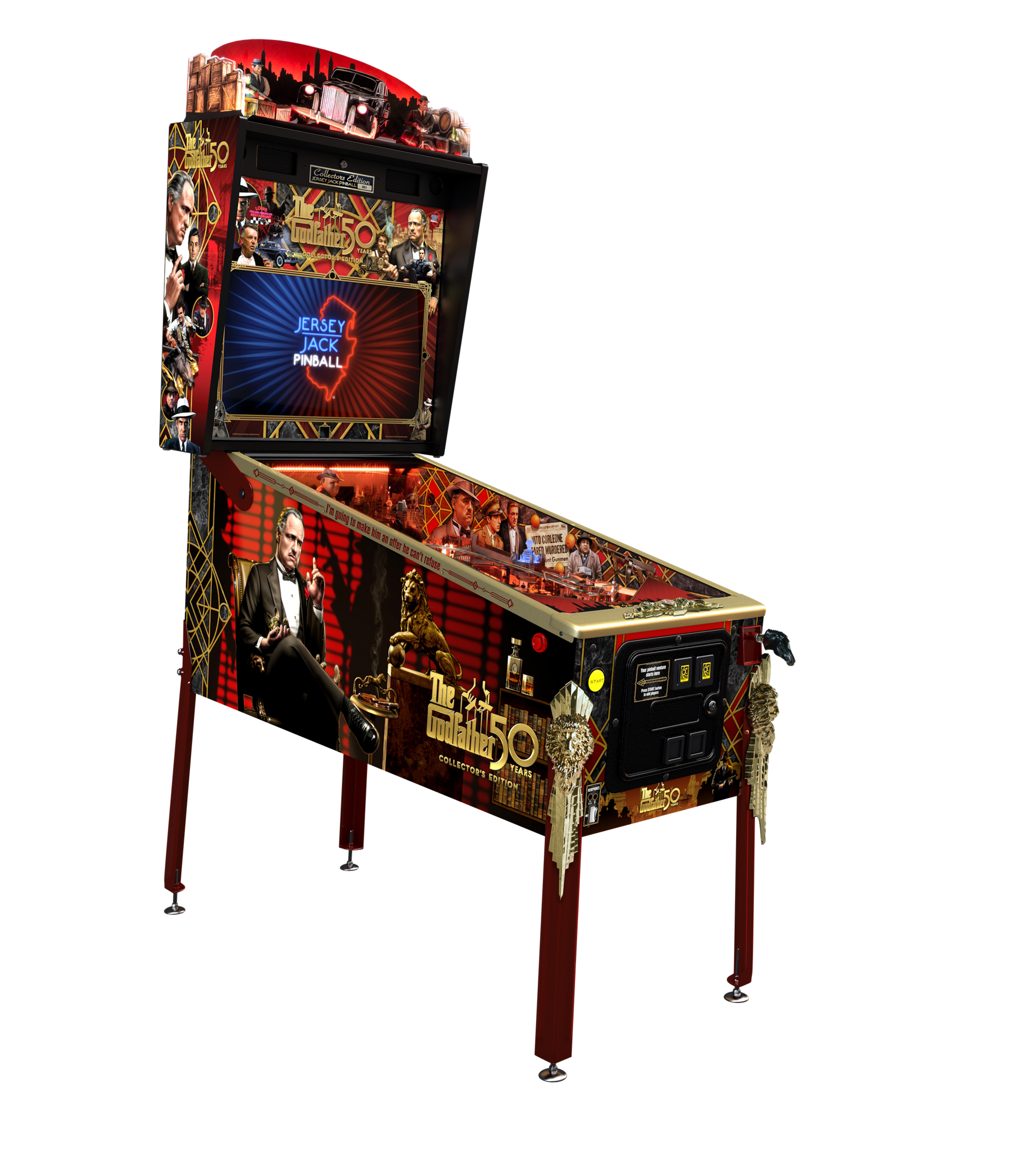 The Godfather Collectors Edition (CE) Pinball Machine