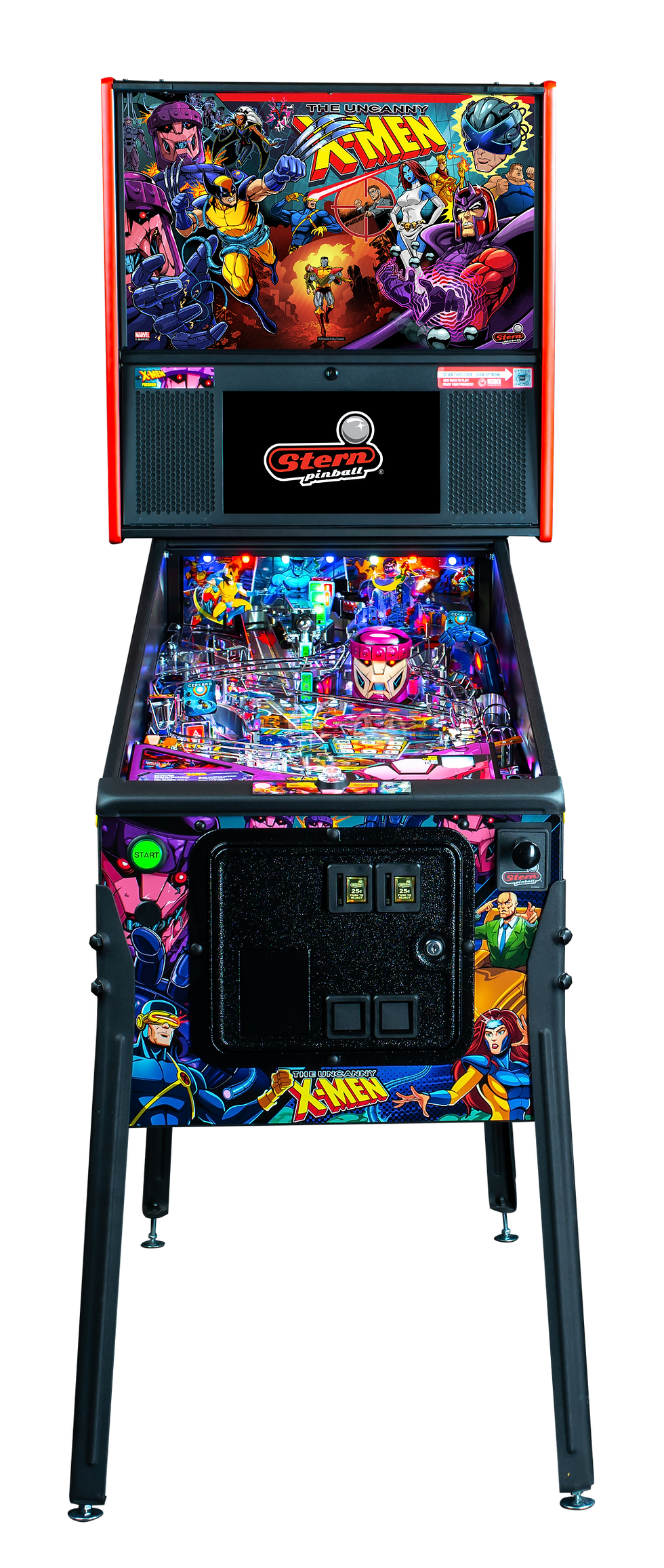 Thumbnail: The Uncanny X-Men Pinball Machine - Premium Model