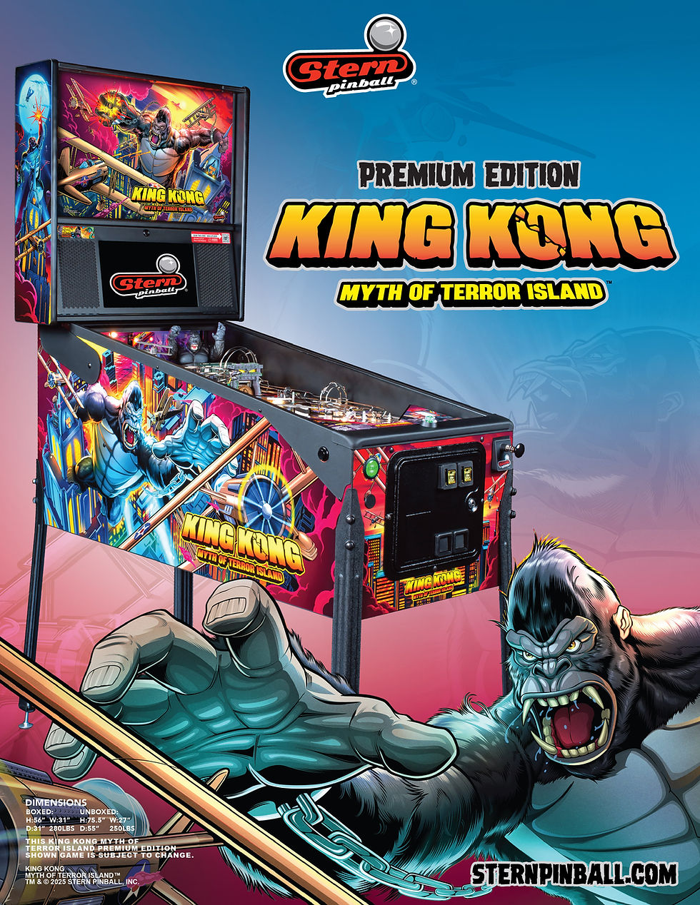 King Kong Pinball - Premium Edition | Flip N Out Pinball