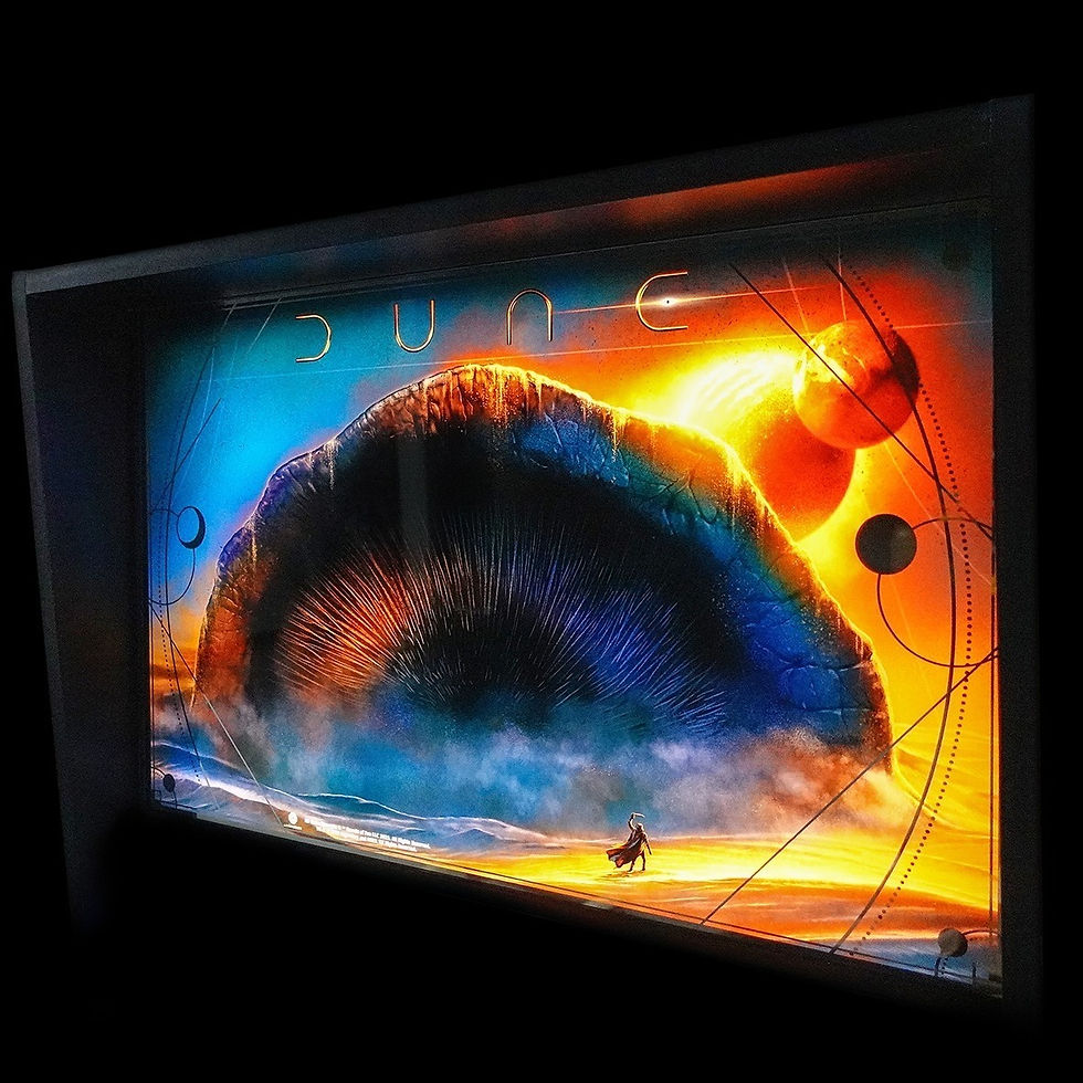 Dune Pinball Alternate Backglass