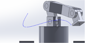 Sketch of the path used for path mat4e