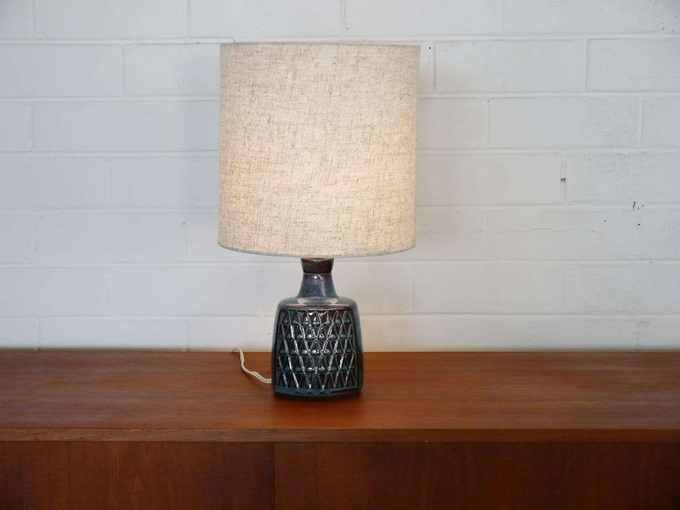 Danish Soholm 1960's Medium Table Lamp