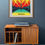 Thumbnail: Retro Style Teak Mid Sized Record Vinyl Cabinet