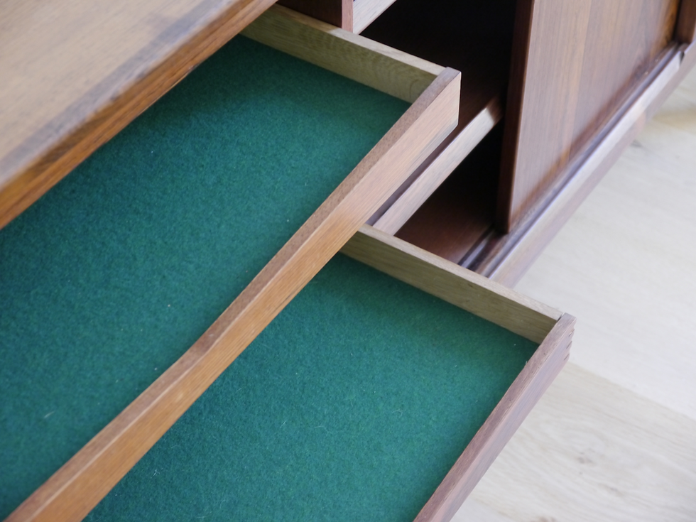 Thumbnail: Henry Rosengren Hansen Rosewood Sideboard Model 9940