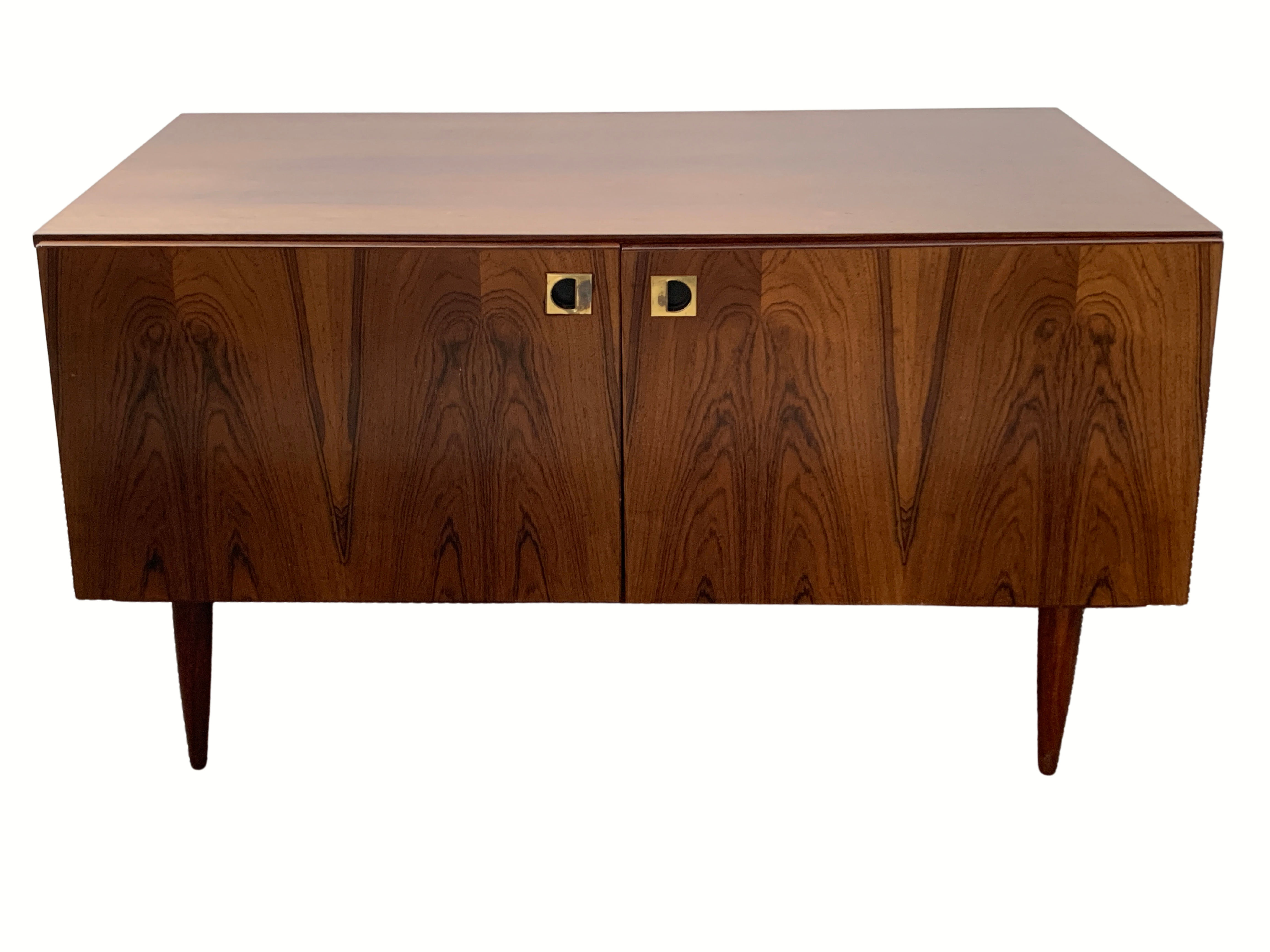 Mid Century Danish Rosewood Sideboard Cabinet