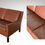 Thumbnail: Danish Dark Brown Mid Century Sofa