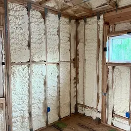 Open Cell Spray Foam Insulation for New Home Walls and Attic in New Smyrna Beach, FL