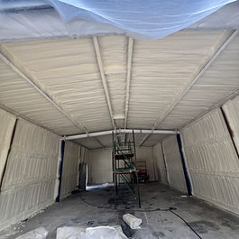 Closed Cell Spray Foam Insulation for a Metal Building in Leesburg, FL