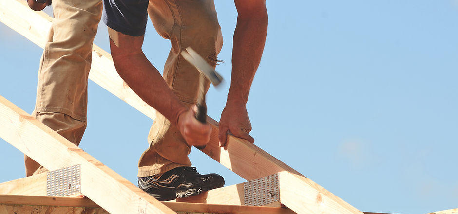 Roofer at Work