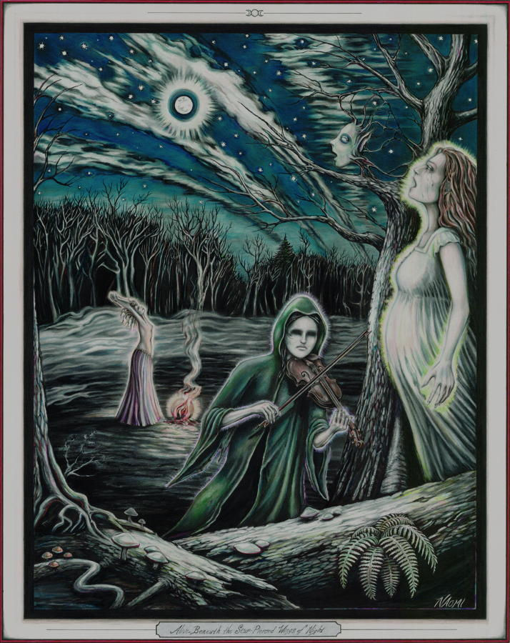 Alive Beneath The Star-Pierced Wings Of Night