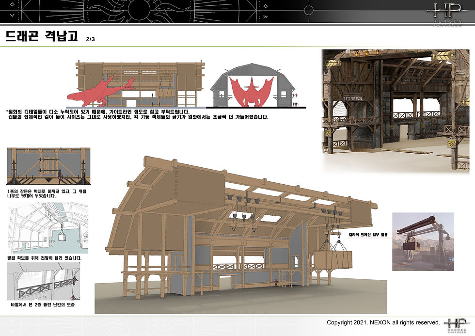 Dragon hangar