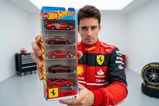 A volta da Ferrari à Hot Wheels: Mattel acelera forte com o novo Five Pack Ferrari