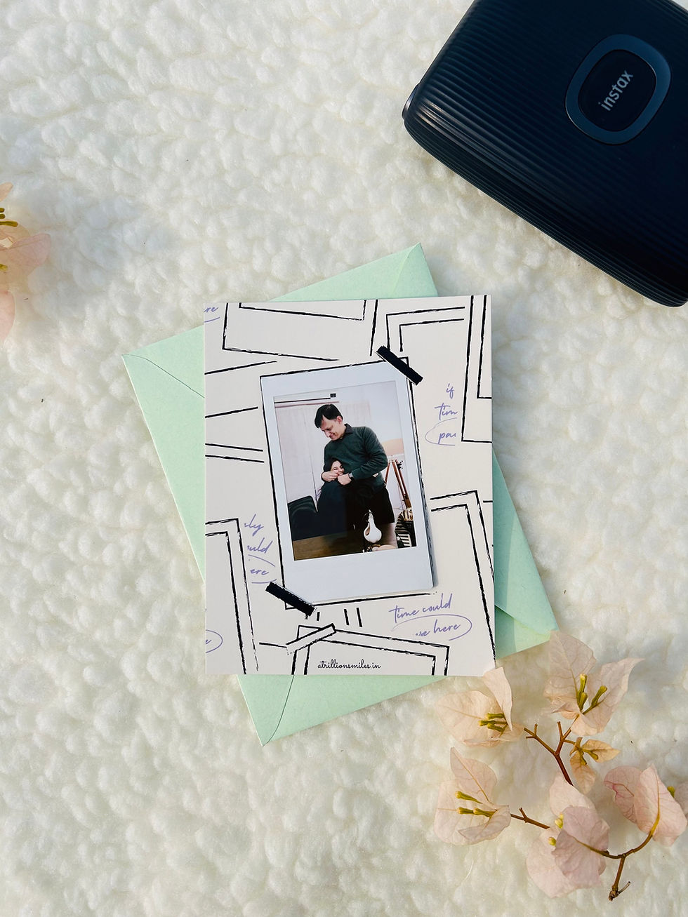 Thumbnail: Instax Polaroids with Card