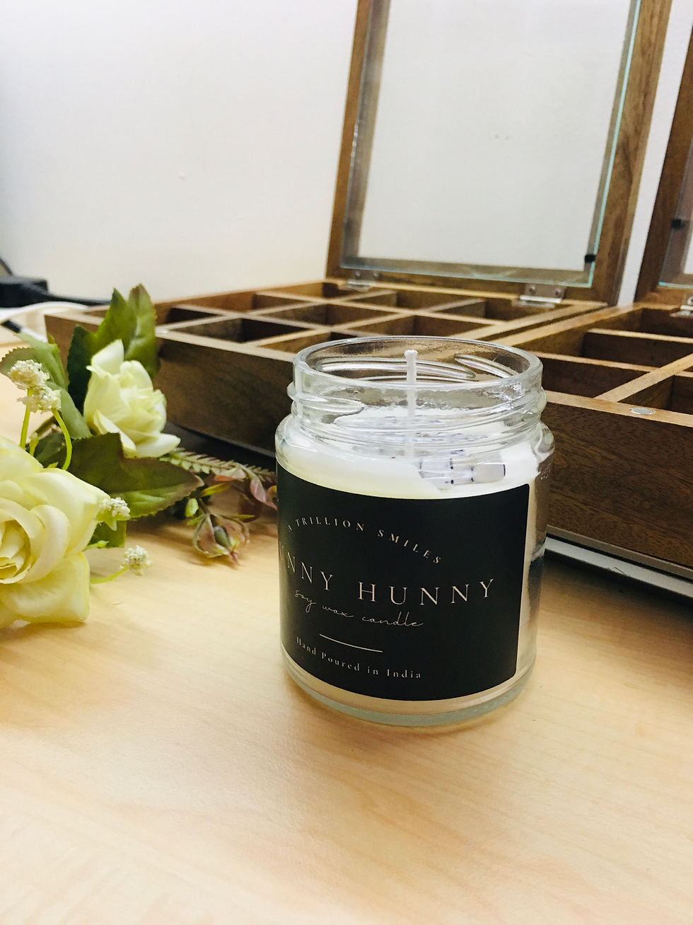 Thumbnail: Sunny Hunny Hidden Message Salsa Jar Candle (Scented)