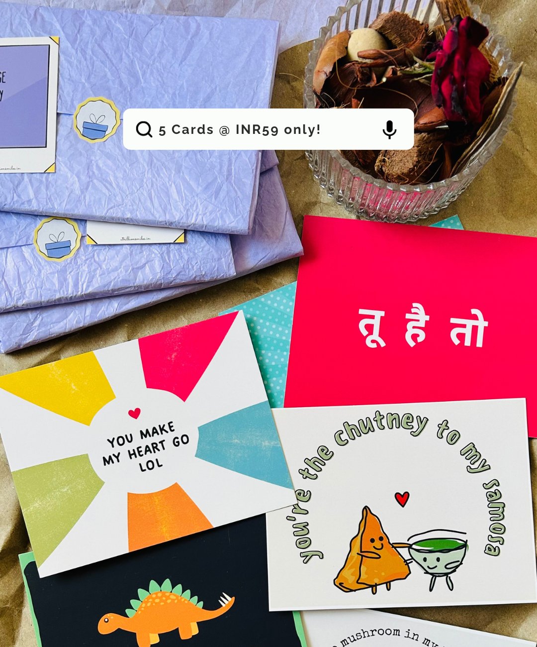 Mystery Note Cards Bundle (Set of 5)