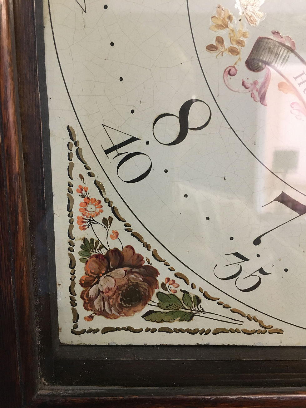 Thumbnail: Antique Mahogany Grandfather Longcase Clock made by Hugh Hughes C1800