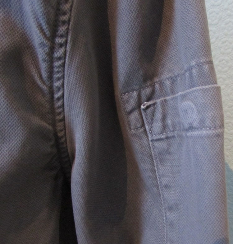 Miniatura: 15CMSH295A C.P. Company Military Twill Emerized Chore Jacket in Grey (960)