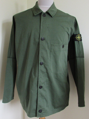 Stone Island Overshirt With Stone Island Badge K1s151200003s0004 V019a main image 1