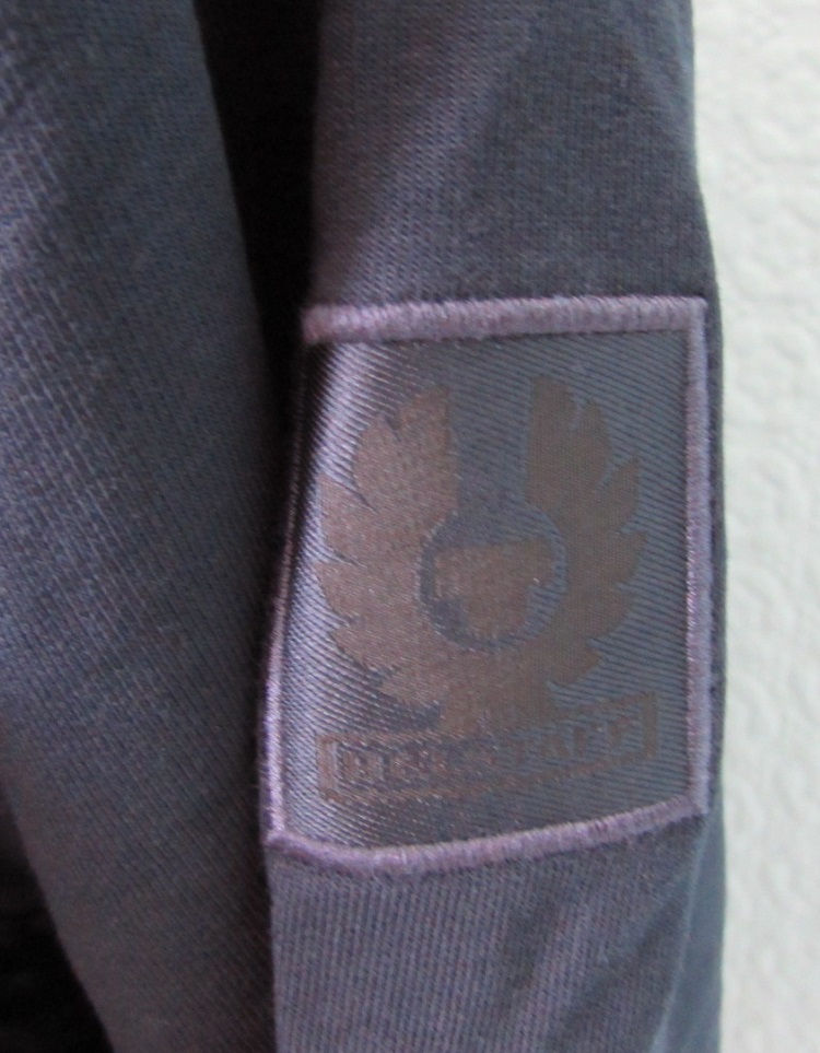 섬네일: Belstaff 'Seal' Full Zip Sweatshirt in Dark Ink