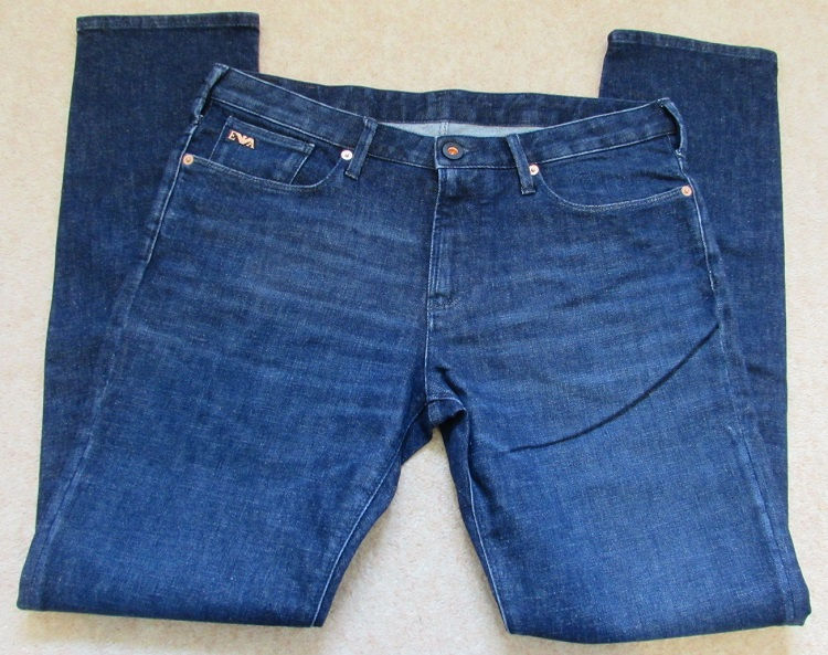 섬네일: 3K1J06 1DY4Z J06 Armani Jeans Slim Fit in Indigo (Denimblu)