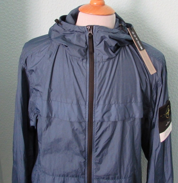 Miniatyrbild: 801540922 Stone Island 'Garment Dyed Crinkle Reps R-NY' Jacket in Avio (V0024)