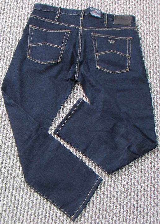 EMPORIO ARMANI thick stitching denim 34 【公式通販】