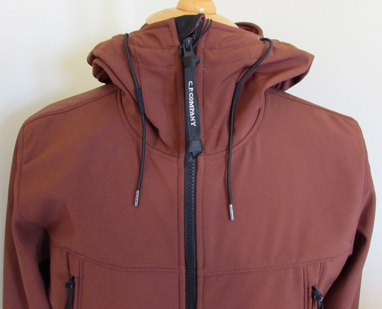 Miniatyrbilde: 05CM0W001A C.P. Company 'Shell' Goggle Hood Jacket in Tortoise Shell (350)