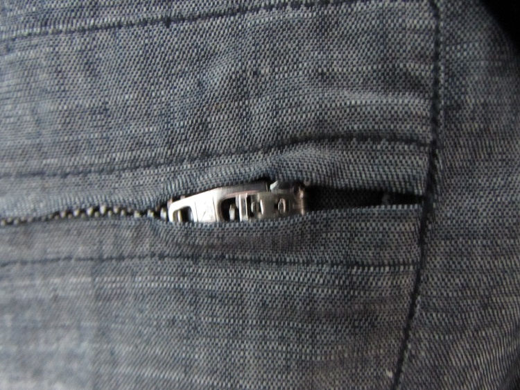 Thumbnail: 18CMSH152A C.P. Company Chambray 4.75oz Shirt in Chambray (D17)
