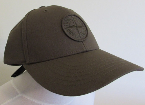 761599661 Stone Island Baseball Cap in Green (V0054) IDENTITY