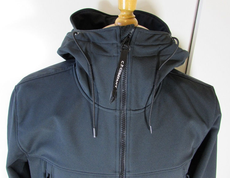 Miniatyrbild: 05CM0W001A C.P. Company 'Shell' Goggle Hood Jacket in Black Coffee (392)