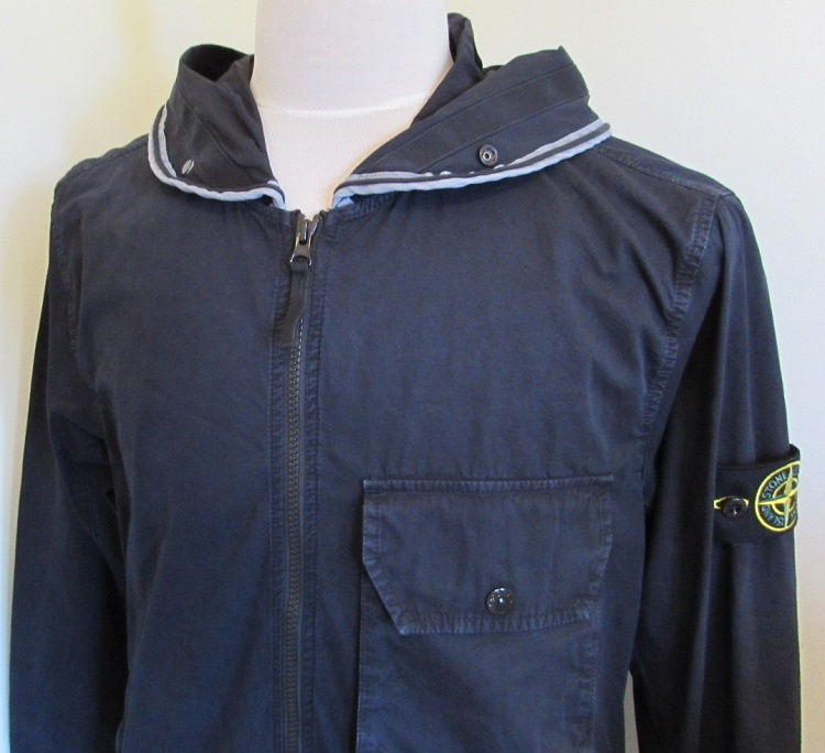 Miniaturbild: 7515114WN Stone Island Hooded Overshirt in Navy (V0120)