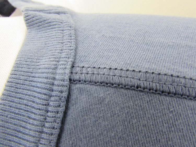 Thumbnail: 711523382 Stone Island Round Neck Tee Shirt in Slate Blue (V0024).