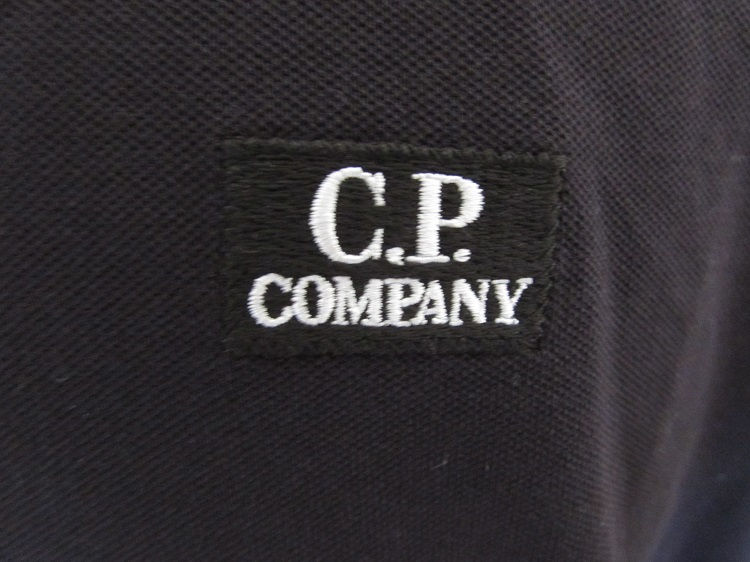 Miniature : 09CMPL018A C.P. Company Long Sleeve Polo Shirt in Black (999)