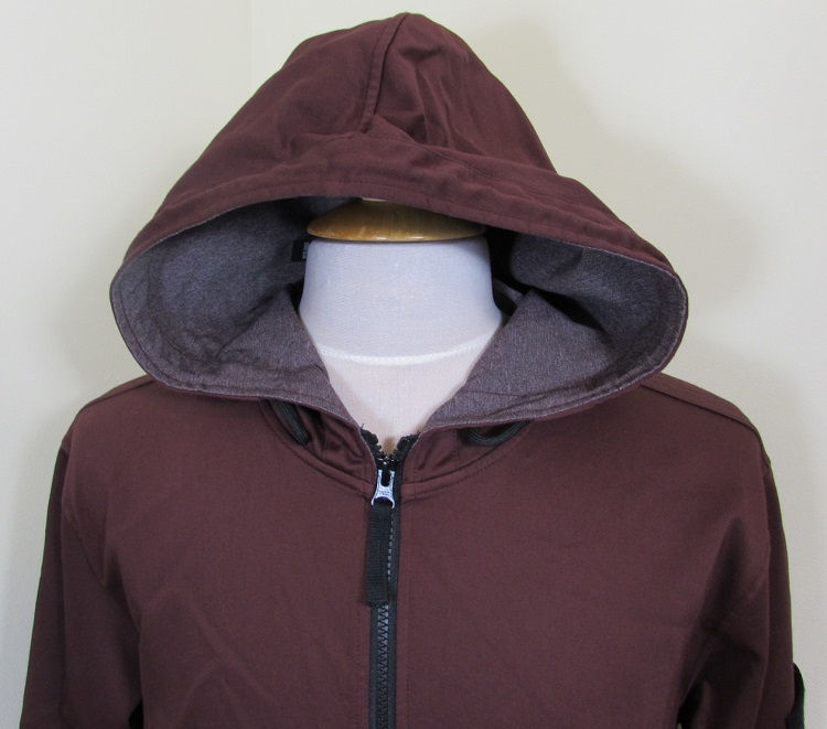 Thumbnail: 711511915 Stone Island Hooded Jacket/Overshirt in Dark Red (V0011)