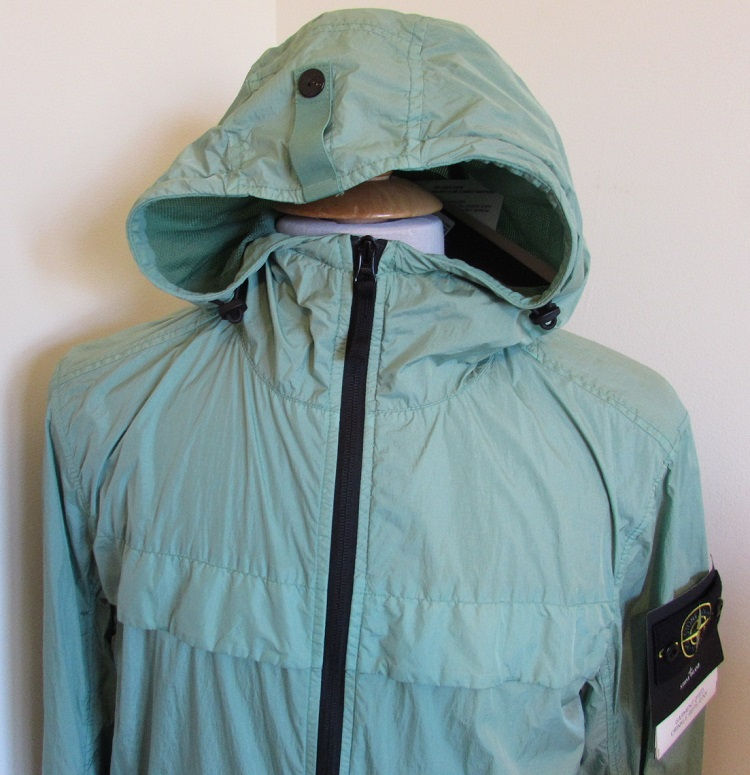 Miniatyrbilde: 801540922 Stone Island 'Garment Dyed Crinkle Reps R-NY' Jacket in Green (V0052)