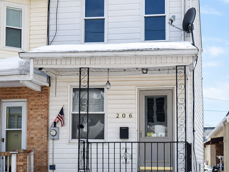 Recently Rented: Updated 2 Bedroom Home at 206 S Beech Street in Mount Carmel, PA