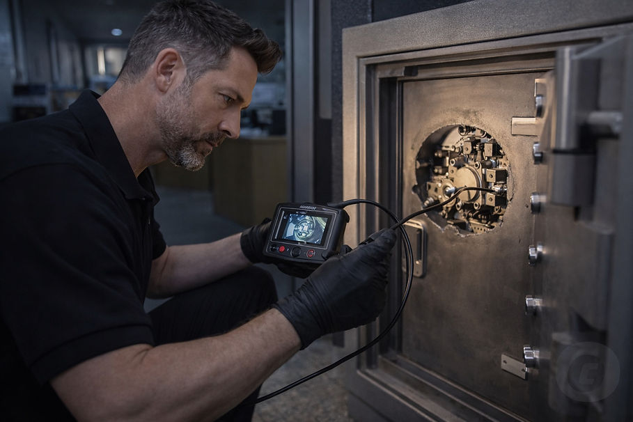 Abertura de cofre bancário