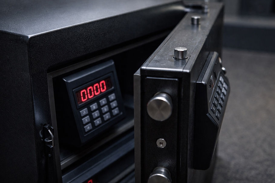 Abertura de cofre travado