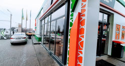 Входная группа для АЗС