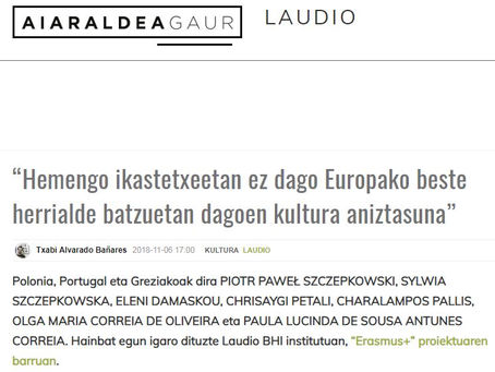 The Basque press writes about the TPM in Laudio